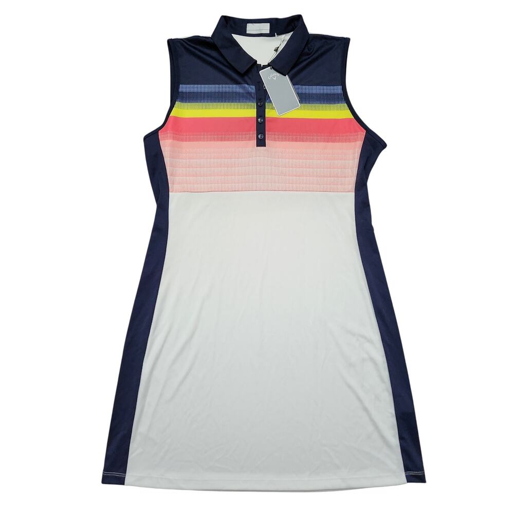 NWT Callaway Gold Dress UPF 50 Size Large